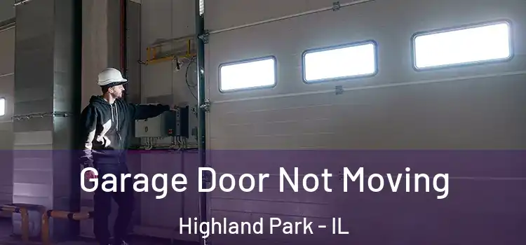  Garage Door Not Moving Highland Park - IL