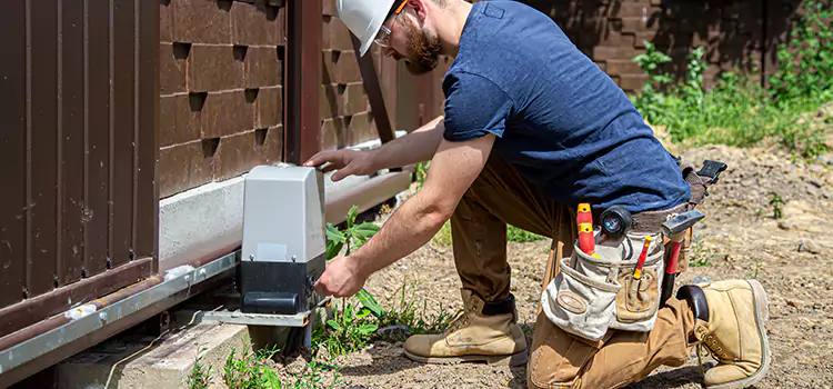 Electric Driveway Gate Installation Highland Park